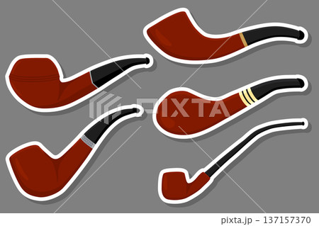 set different types smoke pipes different size for tobacco set different types smoke pipes different size for tobacco 137157370