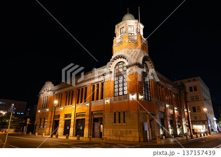 門司港レトロのライトアップ 門司港レトロのライトアップ 137157439