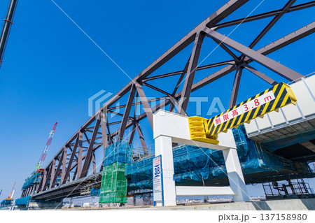 大阪市 阪神なんば線の淀川橋梁改築工事 2026年2月 大阪市 阪神なんば線の淀川橋梁改築工事 2026年2月 137158980