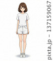 スリムな女性 スリムな女性 137159067