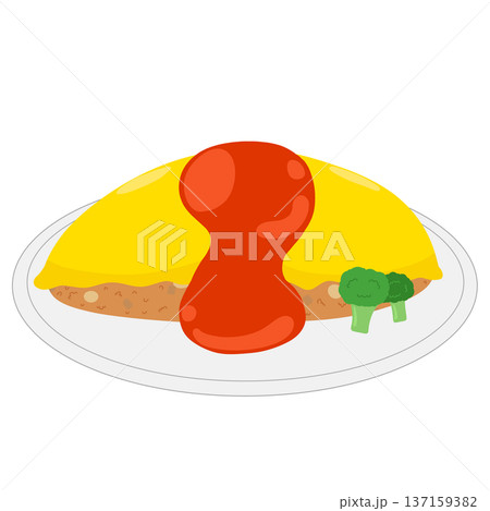オムライス 137159382