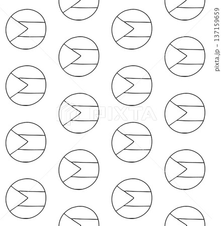 Vector seamless pattern of round Palestine flag Vector seamless pattern of round Palestine flag 137159659