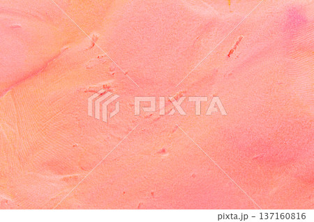 Clay texture background orange abstract 137160816