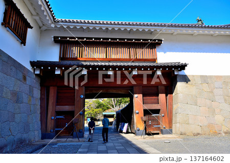 静岡県 駿府城の風景 静岡県 駿府城の風景 137164602