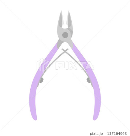 nail nipper isolated 137164968