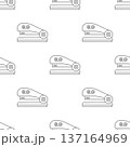 outline stapler seamless pattern 137164969
