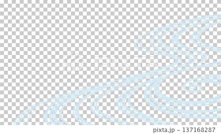 Background illustration of flowing water patterns with many thin lines_16:9 Background illustration of flowing water patterns with many thin lines_16:9 137168287