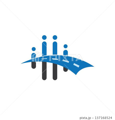 bridge Logo Template vector icon illustration 137168524
