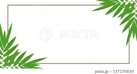 Tropical Green Leaves Background with Copy Space Natural Botanical Design Tropical Green Leaves Background with Copy Space Natural Botanical Design 137170830