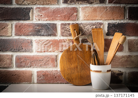 Kitchen utensils background Kitchen utensils background 137171145