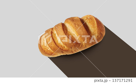 Freshly baked bread on a table for Easter celebration with family and friends in a cozy kitchen Freshly baked bread on a table for Easter celebration with family and friends in a cozy kitchen 137171291