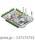 Isometric industrial complex 137172733