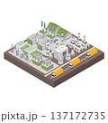 Isometric factory composition 137172735