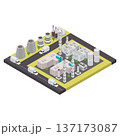 Isometric factory concept 137173087