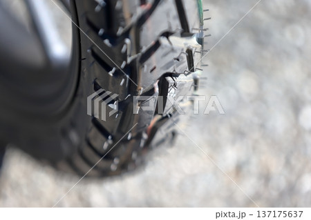 原付二種バイク（フロントタイヤ） 137175637