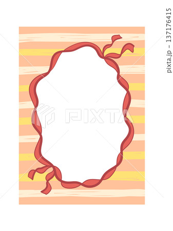 Vintage Whimsical Frame Handdrawn Card Vintage Whimsical Frame Handdrawn Card 137176415