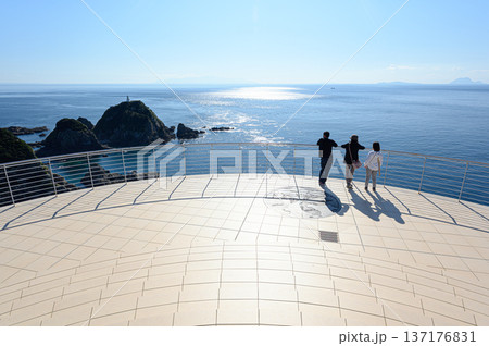佐多岬展望台 本土最南端の風景 佐多岬展望台 本土最南端の風景 137176831