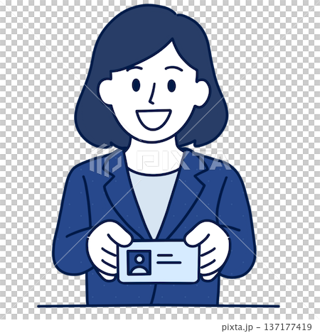 女員工遞名片 女員工遞名片 137177419