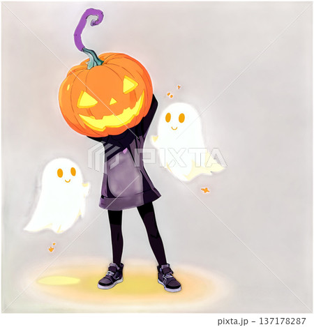 ハロウィン、かぼちゃ、仮装、ホラー、ジャックオーランタン、透過、ハロウィン小物、黒猫、コウモリ ハロウィン、かぼちゃ、仮装、ホラー、ジャックオーランタン、透過、ハロウィン小物、黒猫、コウモリ 137178287