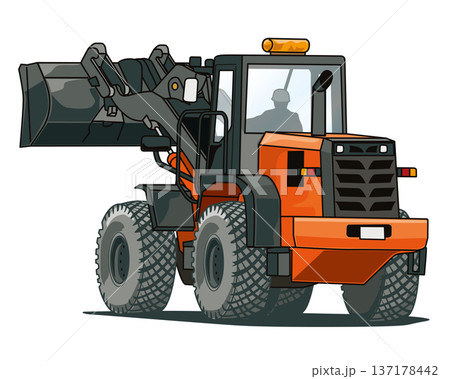 ホイールローダー（ペイローダー） 137178442