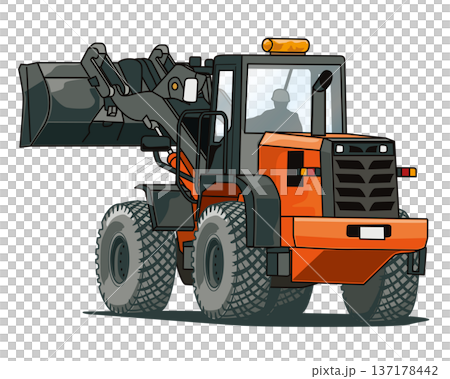 ホイールローダー（ペイローダー） 137178442