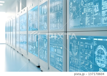 次世代病院を支える統合データウォール 137178604