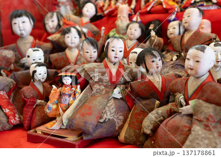 江戸時代の裃(かみしも)人形 江戸時代の裃(かみしも)人形 137178861