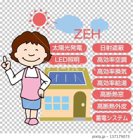 ZEH（ゼッチ）住宅 137179073