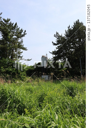 青森　むつ　陸奥黒埼灯台 137182045