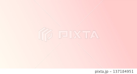 淡いピンクのグラデーションの背景素材イラスト 137184951