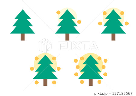 花粉飛散の量アイコンイラスト 137185567