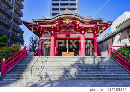東京都 新宿区 成子天神社 本殿 東京都 新宿区 成子天神社 本殿 137185823