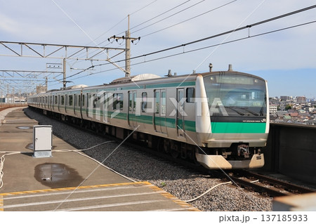 JR埼京線上り電車 137185933