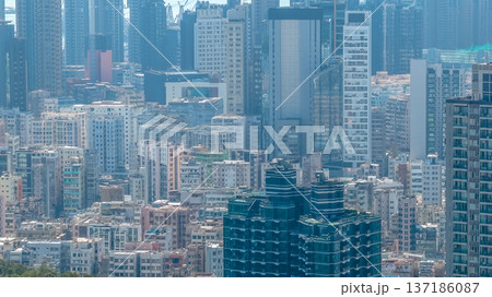 Dense Yau Tsim Mong skyline rises across tightly packed towers Feb 13 2026 Dense Yau Tsim Mong skyline rises across tightly packed towers Feb 13 2026 137186087