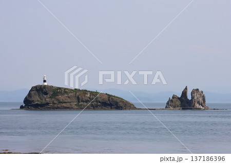 青森 むつ 陸奥弁天島灯台 青森 むつ 陸奥弁天島灯台 137186396
