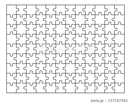 パズルの素材 パズルの素材 137187482