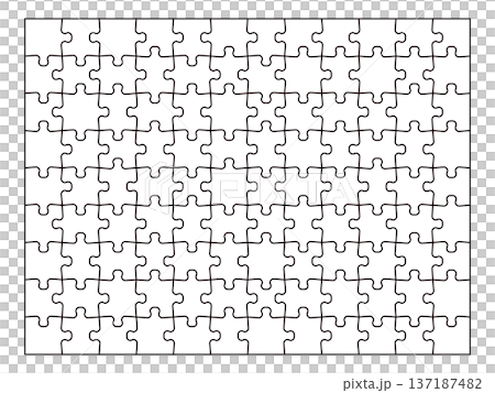 パズルの素材 パズルの素材 137187482