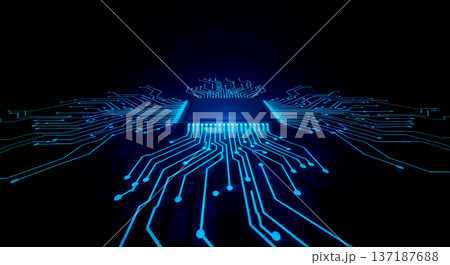 blue circuit board technology background digital futuristic cpu processor glowing lines data transfer internet connection electronic hardware microchip motherboard information cyber security blue circuit board technology background digital futuristic cpu processor glowing lines data transfer internet connection electronic hardware microchip motherboard information cyber security 137187688