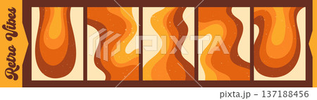 Pack with simple color posters. Pack with simple color posters. 137188456