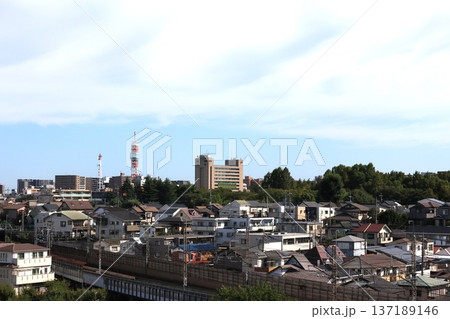 中浦和駅から見たさいたま市の風景 137189146