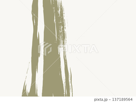 Minimal beige ink brush vector background Minimal beige ink brush vector background 137189564