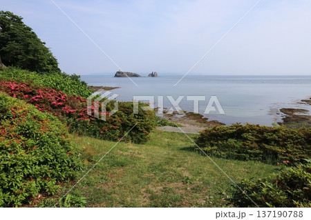 青森 むつ 陸奥弁天島灯台 青森 むつ 陸奥弁天島灯台 137190788