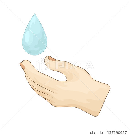 Illustration of Water Conservation Illustration of Water Conservation 137190937