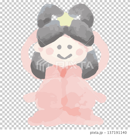 July's Easy Watercolor Illustration Series for Kindergartens and Nursery Schools | Orihime 137191140