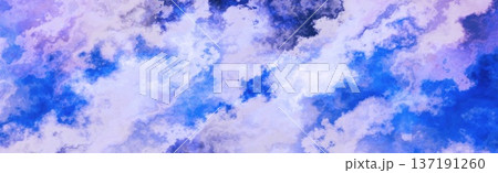 Abstract pastel blue cloud texture background with soft watercolor sky effect Abstract pastel blue cloud texture background with soft watercolor sky effect 137191260