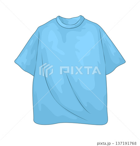 Illustration of T-shirt 137191768
