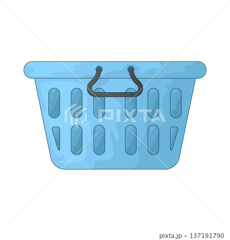 Illustration of Laundry basket Illustration of Laundry basket 137191790