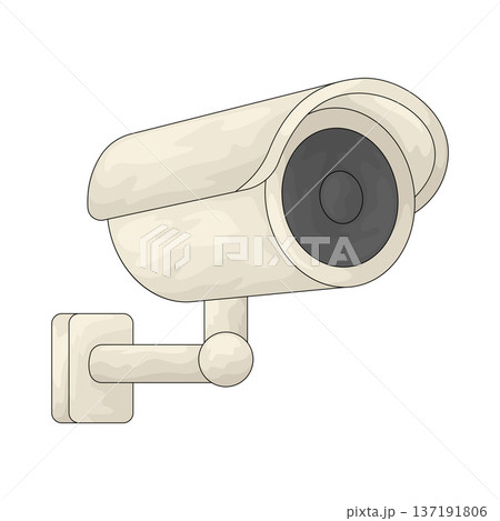 Illustration of Surveillance Camera 137191806
