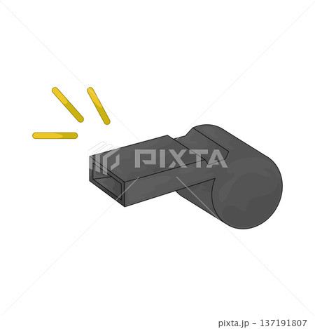 Illustration of Safety Whistle Illustration of Safety Whistle 137191807