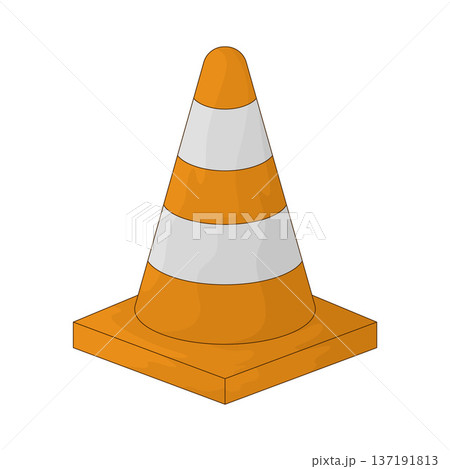 Illustration of Traffic Cone 137191813